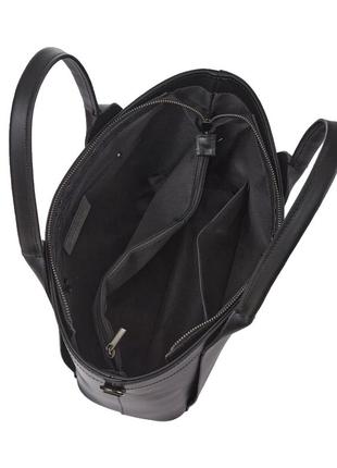 Женская сумка-шопер кожаная virginia conti 02653 большая с 2 ручками7 фото