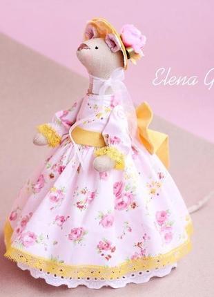 Мышка тильда (весенние дамы )