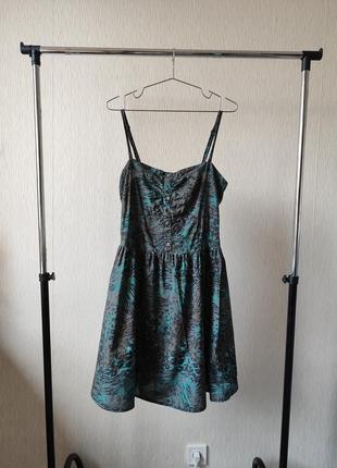 Літній легкий сарафан до коліна 100% бавовна