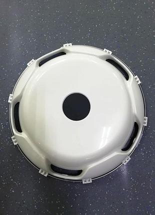 Колпак передний 22,5см автомобильный на тир на автобус белый 1шт