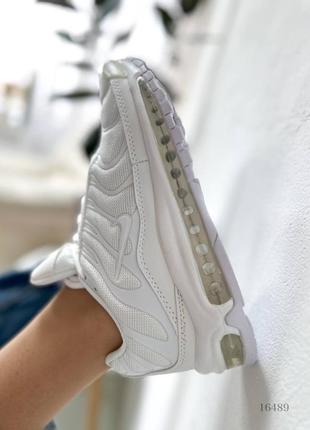 Кроссовки женские nike air max 97 plus white6 фото