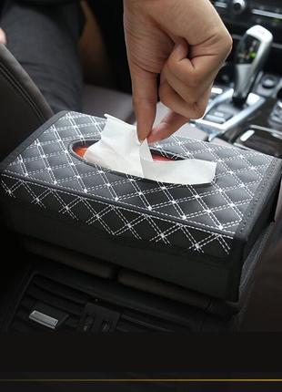 Автомобильная коробка для салфеток aiwa 03821
