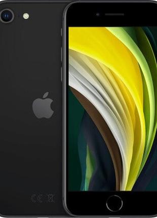 Смартфон apple iphone se 2020 128gb black, гарантия 12 мес. refurbished