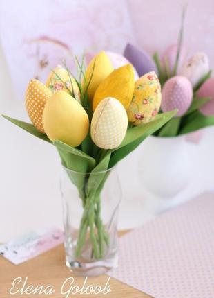 Тюльпаны тильда желтые