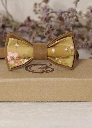 Галстук-бабочка миндальный ′romantik′