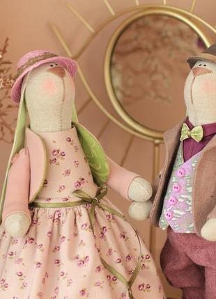 Влюбленные зайцы. подарок на свадьбу или годовщину