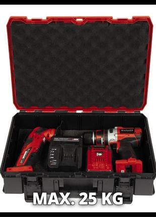 Пластиковый кейс einhell e-case s-f (4540011)8 фото