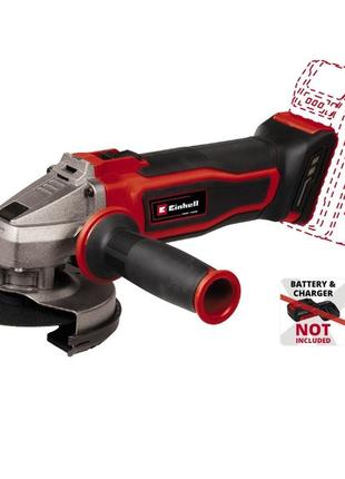 Шліфмашина кутова акумуляторна einhell te-ag 18/115 q li - solo (4431165)