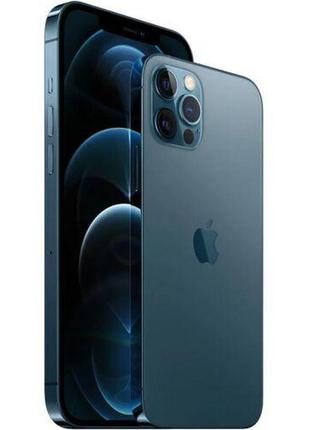 Смартфон apple iphone 12 pro 256gb pacific blue, 6.1" oled, refurbished5 фото