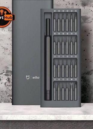Отвертка с набором бит xiaomi mijia wiha precision screwdriver 24-in-1