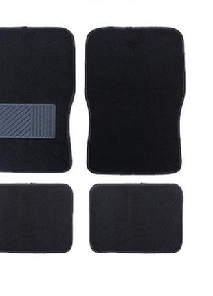 Автомобильные универсальные коврики для ног flor mats комплект 4 шт. 02237