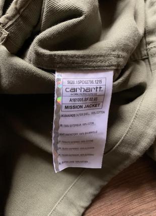 Carhartt mission jacket10 фото