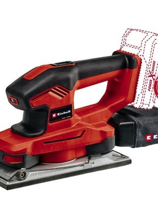 Шлифмашина вибрационная аккумуляторная einhell te-os 18/230 li - solo (4460720)