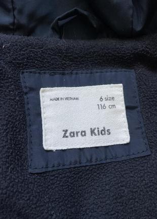 Детская куртка zara 6