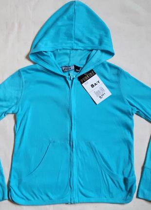 Трикотажное худи с капюшоном унисекс punkidz франция на 8 и 14 лет