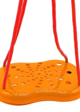 Качель-тарзанка подвесная (оранжевая)1 фото