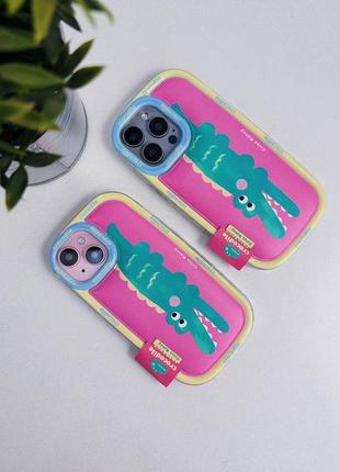 Чохол чехол крокодил iphone 11 14 pro max 3