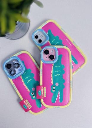 Чохол чехол крокодил iphone 11 12 13 14 15 pro max