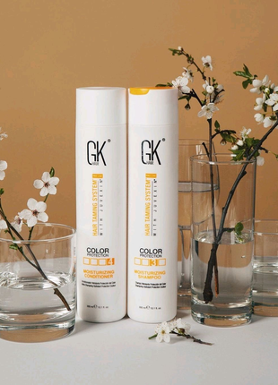 Шампунь і кондиціонер global keratin2 фото