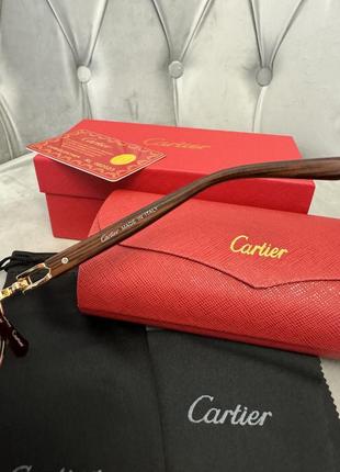 Сонцезахисні окуляри cartier повний комплект6 фото