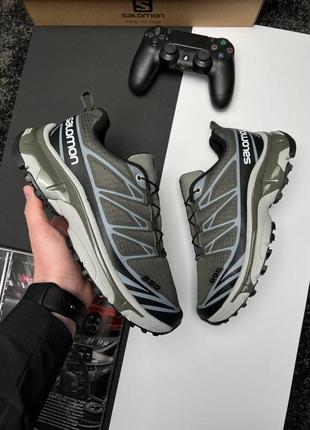 Кроссовки salomon lab xt-6 black khaki