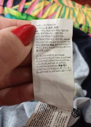 Фірмова desigual трикотажна спідниця міді з яскравим малюнком і паєтками, розмір с-ка10 фото
