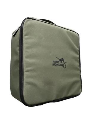 Сумка для 4 котушок проф-монтаж 29х29х13см