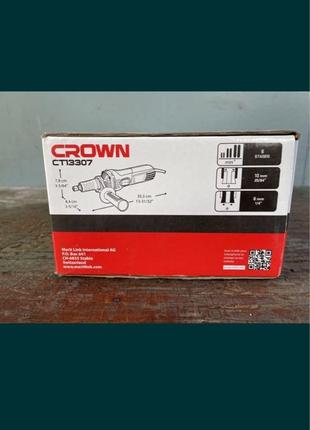 Пряма шліфмашина crown ct13307