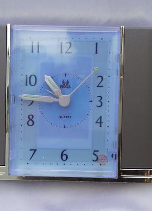 Годинник pearl з будильником, підсвічуванням і плавним ходом,1 фото