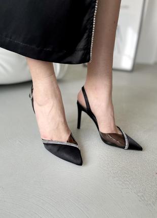 Туфли женские черные2 фото