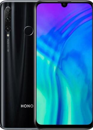 Мобільний телефон смартфон honor 20i 6/256gb black - екран 6,21'', 2 sim, 3400 маг, з гарантією