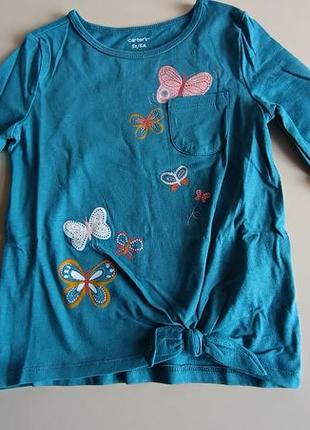 Лонгслів carters 5t футболка довгий рукав кофта