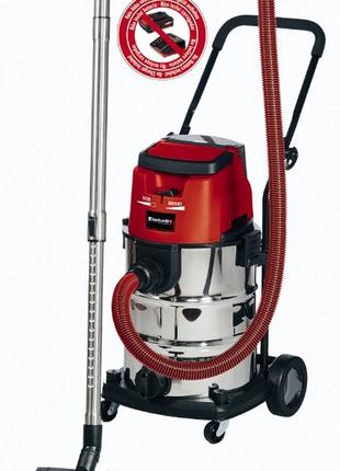 Пилосос для вологого та сухого прибирання акумуляторний einhell te-vc 36/30 li s - solo (2347140)