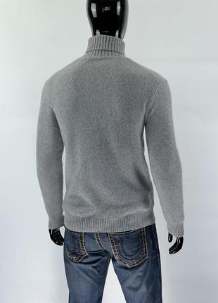 Італійський светр гольф alexander sachs merino wool cashmere2 фото