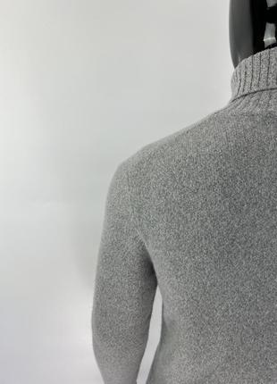 Італійський светр гольф alexander sachs merino wool cashmere4 фото