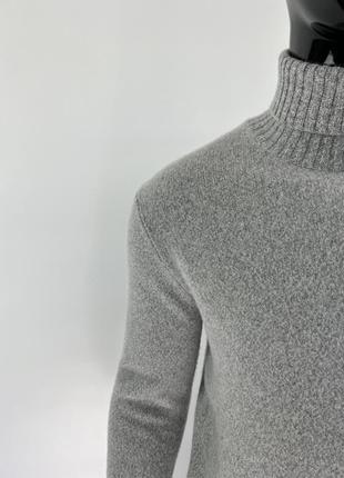 Італійський светр гольф alexander sachs merino wool cashmere5 фото