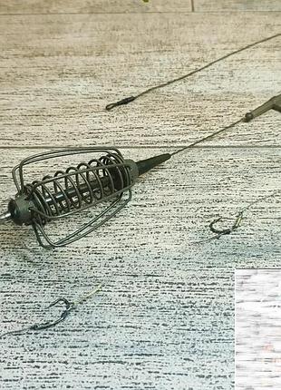 Коропова оснастка "кавун-спутник", вага 40 г (2 гачка)