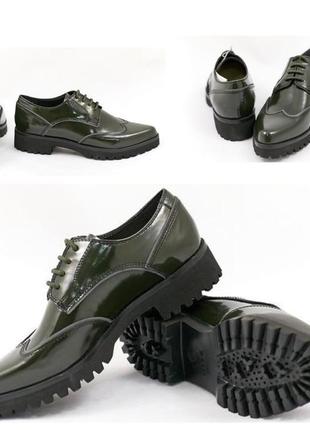 Кожаные туфли броги итальялия 🇮🇹 geox respira р. 36; 37; 393 фото