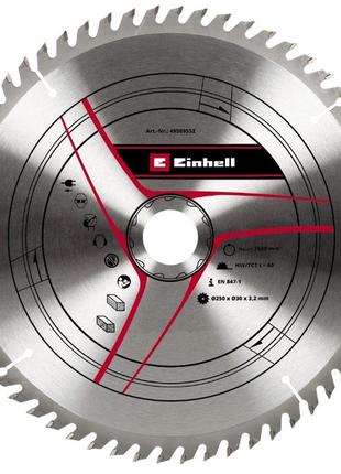 Диск пильний для торцювальної пили, 216х30 мм, t48, kwb (588251)