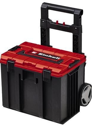 Пластиковый кейс einhell e-case l с колесами (4540014)