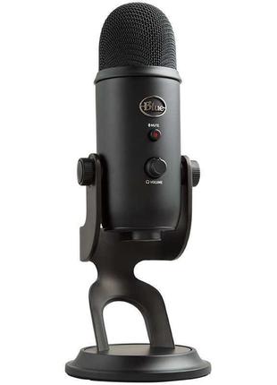 Новий мікрофон blue yeti blackout