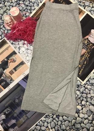Спідниця # базова сіра спідниця міді