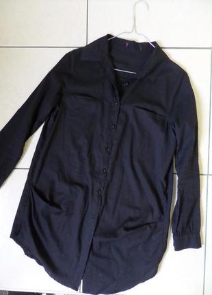 Натуральна тонка сорочка m-l