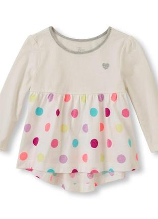 Реглан светр, кофта для дівчинки горох