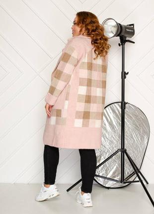 Жіноче пальто з альпаки єдиного розміру 46-527 фото