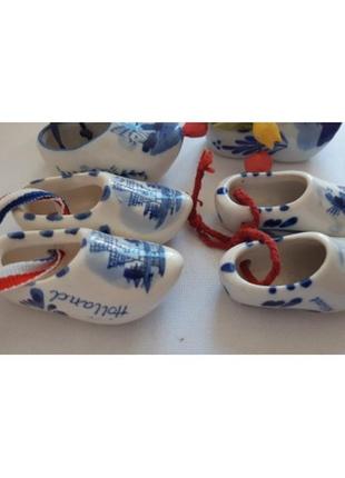 Статуэтка фарфоровая башмачки holland