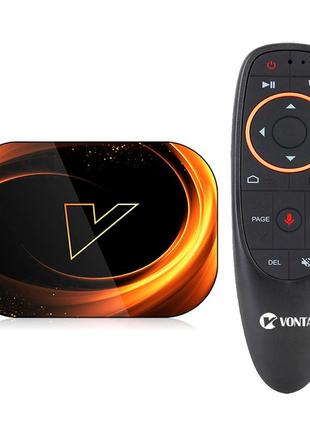 Смарт тб-приставка vontar x3 4/64gb voice control