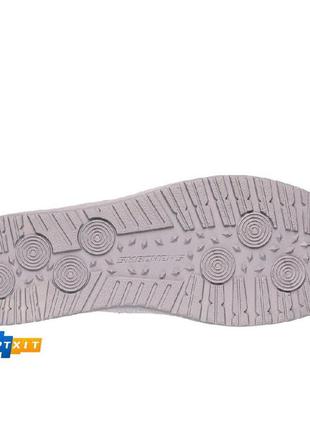 Серые тканевые мокасины без шнурков skechers melson nela4 фото