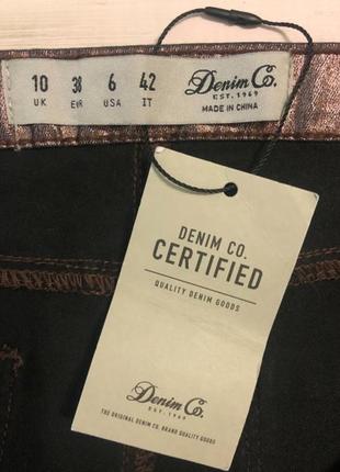 Джинси скінні, denim co, розмір eur-38/s5 фото