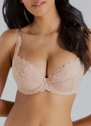 75-d телесный бюст с гладкой спинкой pour moi